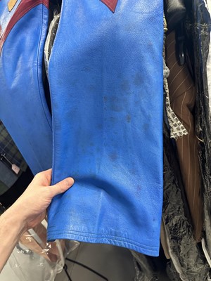 Lot 19 - A Mr Fish man's leather and snakeskin jacket, late 1960s