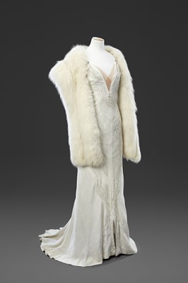 Lot 103 - Wedding dress or period costume designed by John Bright, BAFTA & Academy award winning costume designer, to be made and fitted at his costume house Cosprop, London