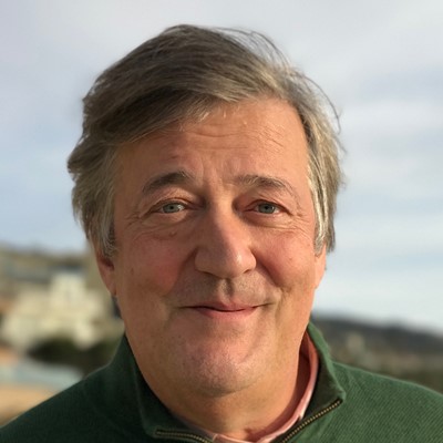 Lot 94 - Stephen Fry: ‘Mythos’, a hardcover copy autographed and with special dedication of the winning bidder’s choice