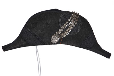 Lot 101 - Jeremy Irons: a navy velvet court livery, circa 1910, a family heirloom, donated by the actor