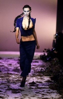 Lot 123 - Rare and important Alexander McQueen 'Highland Rape' showpieces, Autumn-Winter 1995-1996