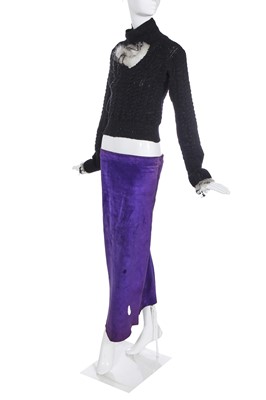 Lot 123 - Rare and important Alexander McQueen 'Highland Rape' showpieces, Autumn-Winter 1995-1996
