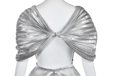 Lot 96 - An Alexander McQueen silver cocktail dress, 'The Man Who Knew Too Much', Autumn-Winter 2005-06