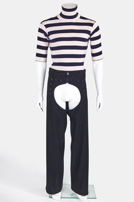 Lot 77 - A Jean Paul Gaultier men's ensemble, 'Europe of the Future/Photography Maniacs’ collection, Autumn-Winter 1992-93