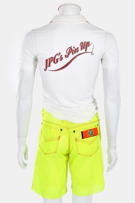 Lot 102 - Two Jean Paul Gaultier men's perforated ensembles, 'Cyberbaba/Pin-up Boys' collection, Spring-Summer 1996