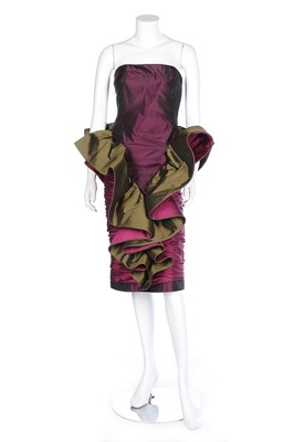 Lot 37 - A Capucci silk mini dress, 1980s, labelled,...