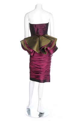 Lot 37 - A Capucci silk mini dress, 1980s, labelled,...