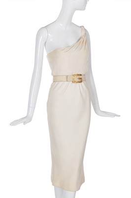 Lot 121 - A rare Givenchy haute couture by Alexander McQueen showpiece cocktail dress, Spring-Summer 1997