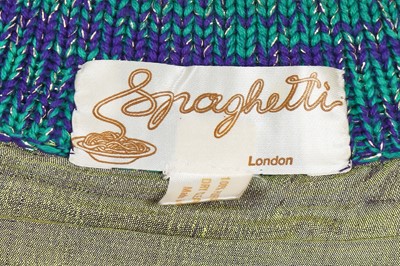 Lot 240 - Spaghetti knitwear designed by Nadia la Valle, Aprés Ski collection, 1977