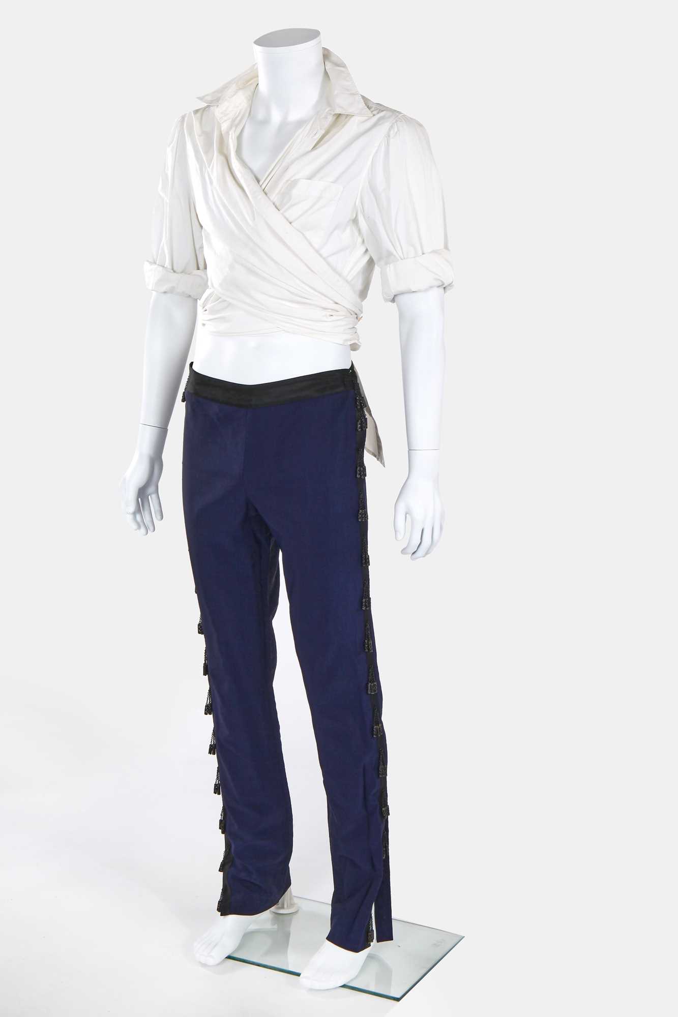 Lot 127 - A rare Jean Paul Gaultier men's 'Bailaor' ensemble, 'Tribute to Frida Kahlo/Flamenco' collection, Spring-Summer 1998