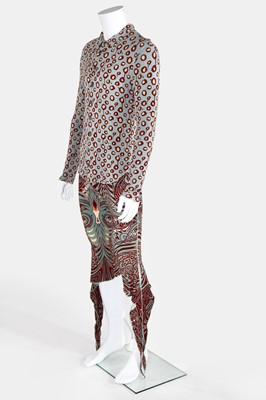 Lot 105 - A pair of Jean Paul Gaultier men's stretch cotton jersey leggings, 'Cyberbaba/Pin Up Boys' collection, Spring-Summer 1996