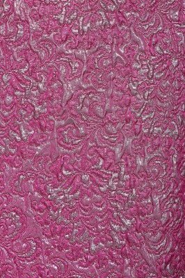 Lot 38 - A Givenchy couture pink and silver brocatelle...
