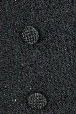 Lot 11 - A group of gentlemen's black wool formalwear, 1910-1930