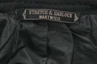 Lot 11 - A group of gentlemen's black wool formalwear, 1910-1930
