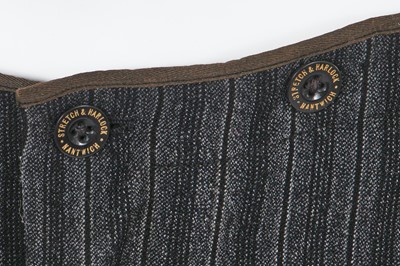 Lot 11 - A group of gentlemen's black wool formalwear, 1910-1930