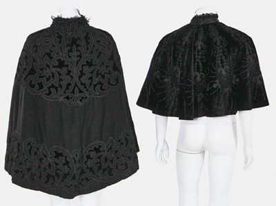 Lot 11 - A group of gentlemen's black wool formalwear, 1910-1930