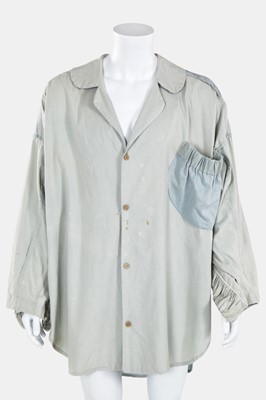 Lot 40 - A rare John Galliano cotton and linen shirt, 'Fallen Angels' collection, Spring-Summer 1986