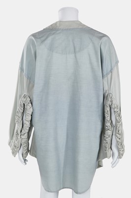 Lot 40 - A rare John Galliano cotton and linen shirt, 'Fallen Angels' collection, Spring-Summer 1986