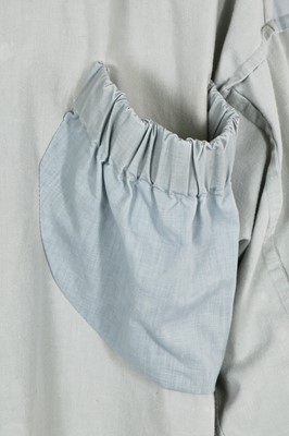 Lot 40 - A rare John Galliano cotton and linen shirt, 'Fallen Angels' collection, Spring-Summer 1986