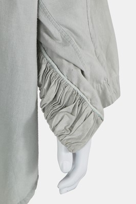 Lot 40 - A rare John Galliano cotton and linen shirt, 'Fallen Angels' collection, Spring-Summer 1986