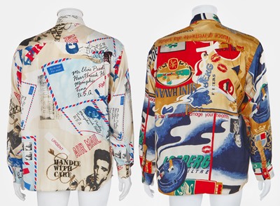 Lot 43 - A colourful group of men's tops, 1980s-modern