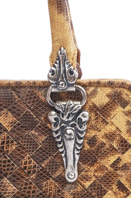 Lot 33 - A Bottega Veneta limited edition brown intrecciato handbag, 2016