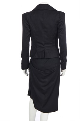 Lot 41 - A Vivienne Westwood black wool suit, circa 2010