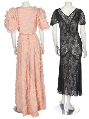 Lot 352 - A group of clothing, 1930s-1940s