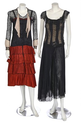 Lot 352 - A group of clothing, 1930s-1940s