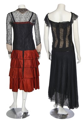 Lot 352 - A group of clothing, 1930s-1940s