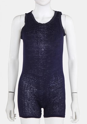 Lot 12 - A group of young men's swimming costumes, 1920s