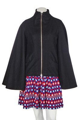Lot 42 - An Alexander McQueen by Sarah Burton textured jersey cocktail dress, commercial collection, Spring-Summer 2014