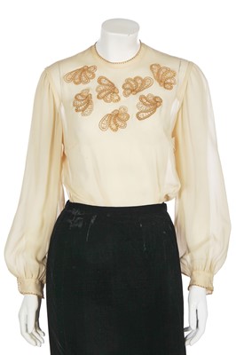 Lot 326 - A group of black and white designer clothing, 1950s and later