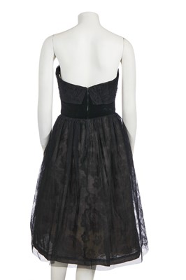 Lot 324 - An evening dress, probably Dior London, circa 1955