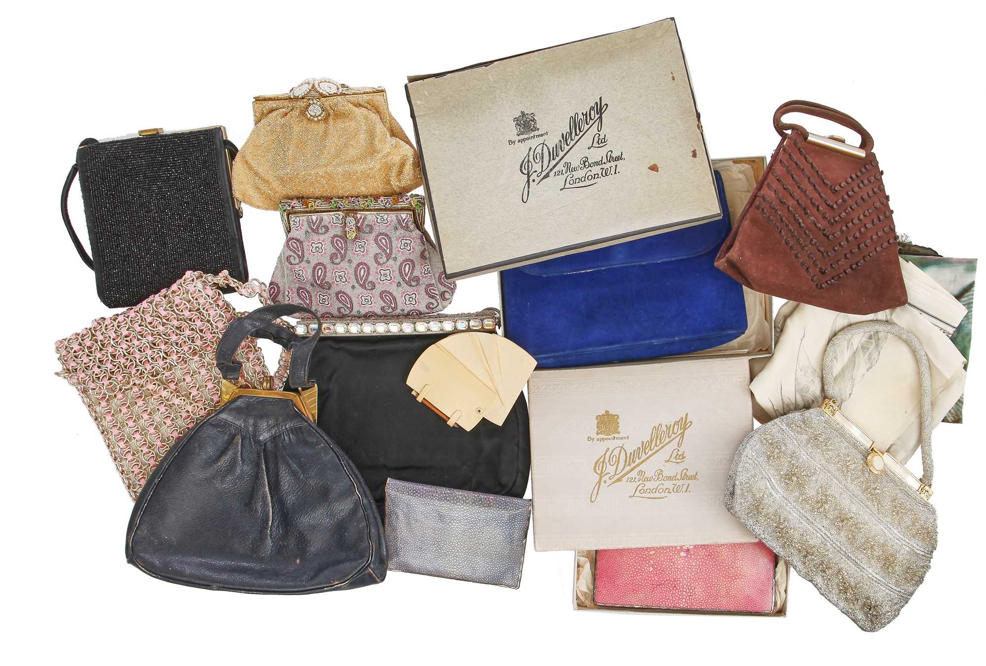 Lot 345 - A group of accessories mainly 1930s and later