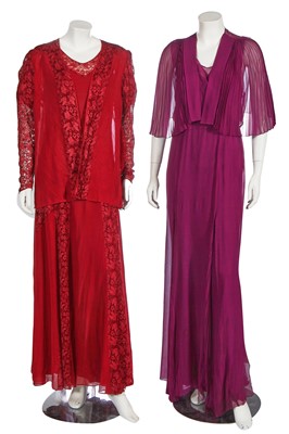 Lot 353 - Three evening dresses, 1930s