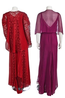 Lot 353 - Three evening dresses, 1930s