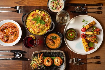 Lot 107 - Great Heat & StarDust: Dinner for four at Masala Zone Piccadilly Circus, with additional special guests, award winning actors Greta Scacchi and Nickolas Grace