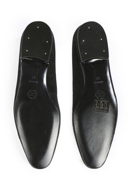 Lot 4 - Three pairs of Chanel shoes, modern, stamped...