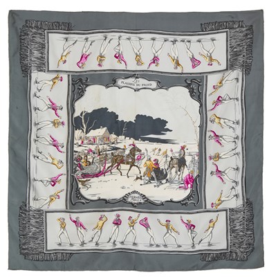 Lot 27 - A group of Hermès silk scarves