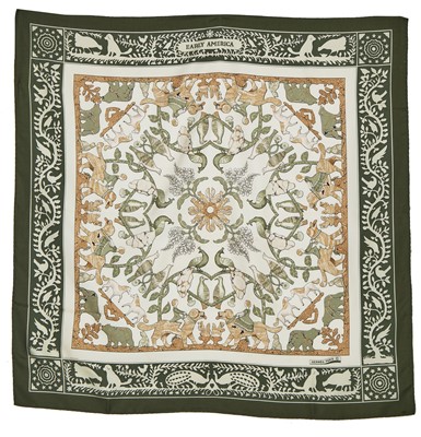 Lot 28 - A group of Hermès silk scarves