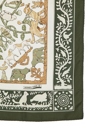 Lot 28 - A group of Hermès silk scarves