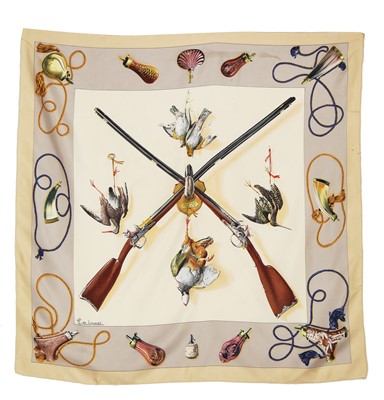 Lot 28 - A group of Hermès silk scarves