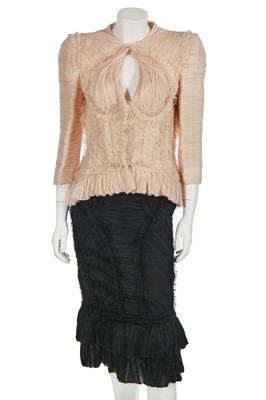 Lot 44 - An Alexander McQueen by Sarah Burton ensemble, Spring-Summer 2012
