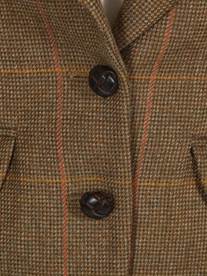 Lot 58 - An Alexander McQueen tweed hacking jacket, pre-collection, Autumn-Winter 2009-10