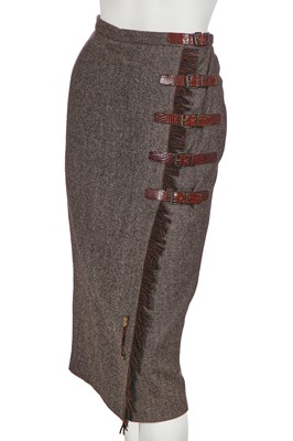 Lot 59 - An Alexander McQueen coat and skirt ensemble, 'Widows of Culloden', Autumn-Winter 2006-7