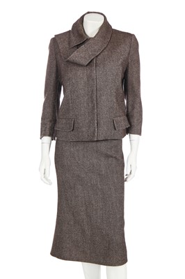 Lot 60 - An Alexander McQueen wool skirt suit, 'The Man Who Knew Too Much'  Autumn-Winter 2005-06