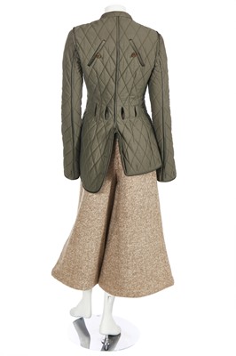 Lot 61 - An Alexander McQueen jacket and culottes ensemble