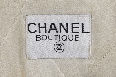 Lot 15 - A Chanel black wool duffle coat, late 1980s