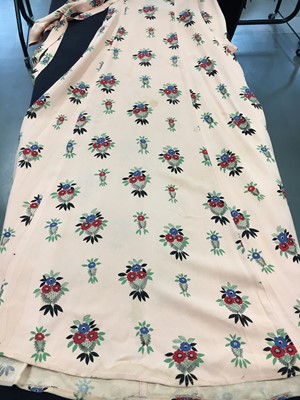 Lot 276 - An Ossie Clark/Celia Birtwell for Radley printed moss-crêpe dress, 1970s